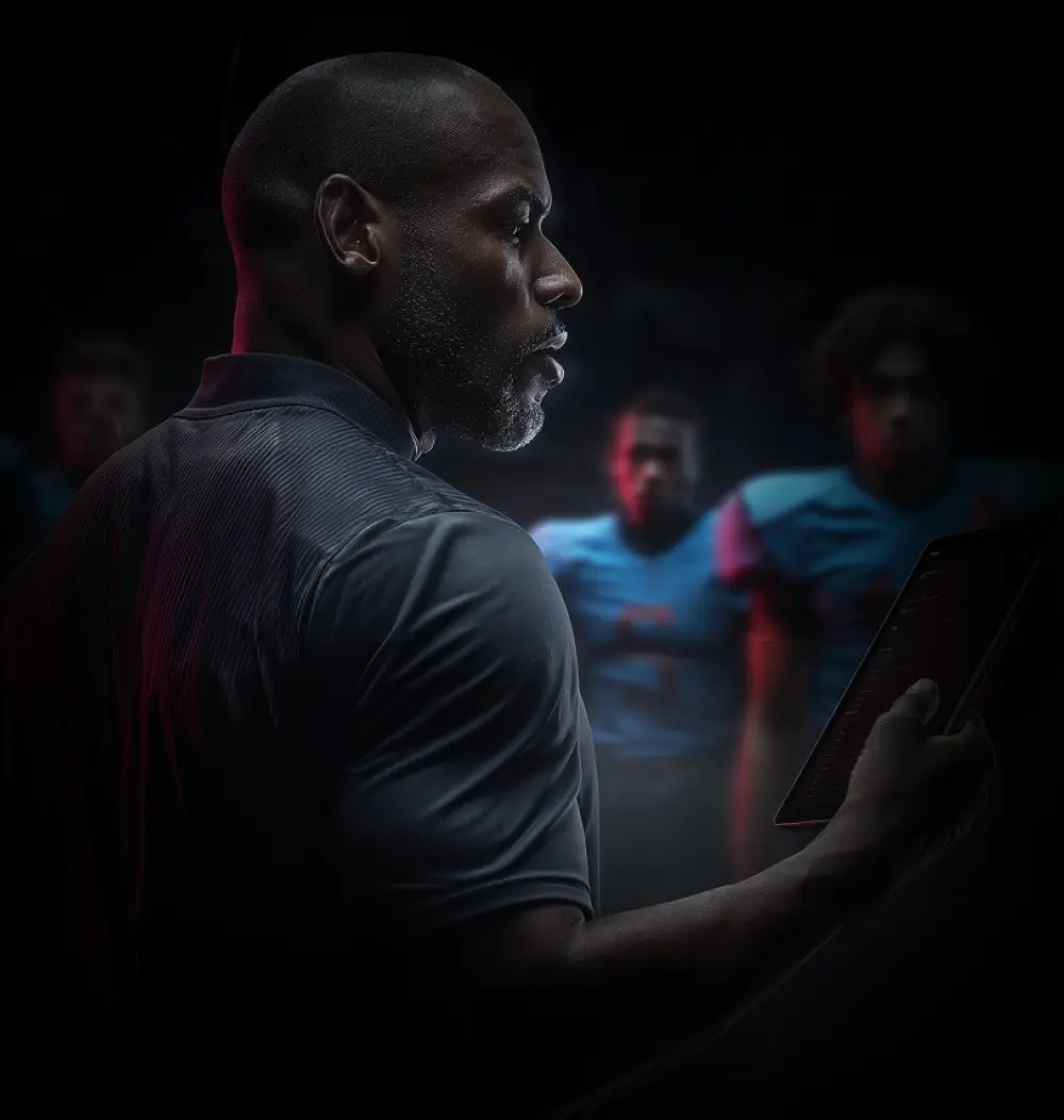 Football team training with the Crucible platform